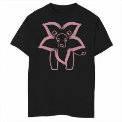 Licensed Character Boys 8-20 Cartoon Network Steven Universe Flower Lion Outline Graphic Tee Black -Licensed Character Shop unnamed file 42752