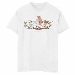 Licensed Character Boys 8-20 Looney Tunes Skate Tunes Group Shot Graphic Tee Royal