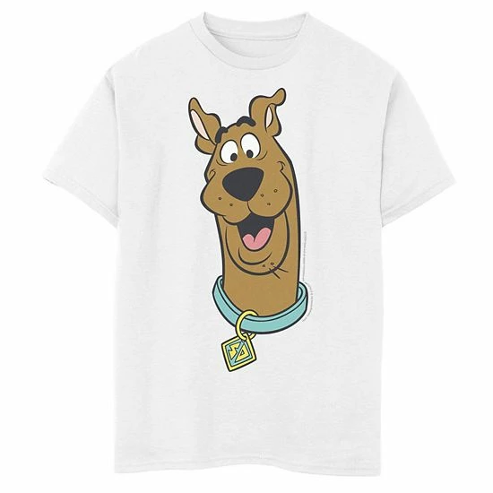 Licensed Character Boys 8-20 Scooby-Doo Big Face Graphic Tee Royal 3 Licensed Character Boys 8-20 Scooby-Doo Big Face Graphic Tee Royal