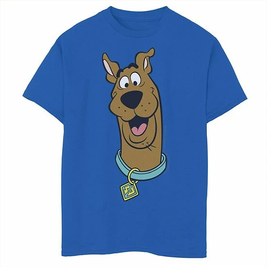 Licensed Character Boys 8-20 Scooby-Doo Big Face Graphic Tee Royal 4 Licensed Character Boys 8-20 Scooby-Doo Big Face Graphic Tee Royal - Image 2