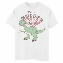 Licensed Character Disney / Pixar's Toy Story Boys 8-20 Rex Is A Hugger Graphic Tee Red -Licensed Character Shop unnamed file 42789