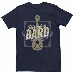 Licensed Character Men's Wizards Of The Coast Dungeons & Dragons Birthday Bard Guitar Logo Tee