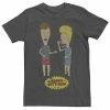 Licensed Character Men's Beavis And Butt-Head Breaking The Law Tee -Licensed Character Shop unnamed file 42799