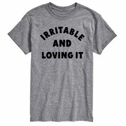 Licensed Character Men's Irritable And Loving It Tee Green -Licensed Character Shop unnamed file 42906