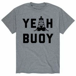 Licensed Character Men's Yeah Buoy Tee Grey