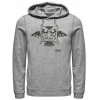 Licensed Character Men's Nintendo Legend Of Zelda Links Awakening Owl Glyph Graphic Hoodie Athletic Heather -Licensed Character Shop unnamed file 43026