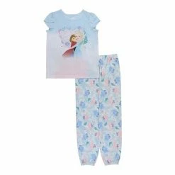Licensed Character Disney's Frozen Girls 4-8 "Believe In Us" Top & Bottoms Pajama Set