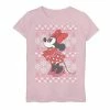 Licensed Character Girls 7-16 Disney Minnie Mouse Ugly Sweater Tee -Licensed Character Shop unnamed file 4314