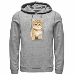 Licensed Character Men's Third Eye Cat Hoodie