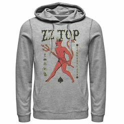 Licensed Character Men's ZZ Top Tonage Tour Logo Graphic Hoodie