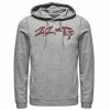 Licensed Character Men's ZZ Top Red Text Logo Graphic Hoodie -Licensed Character Shop unnamed file 43162