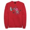 Licensed Character Men's Nickelodeon Invader Zim Gir Pulling Zim's Antennas Portrait Sweatshirt Red -Licensed Character Shop unnamed file 43203