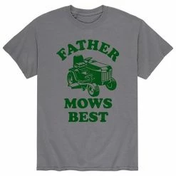 Licensed Character Men's Father Mows Best Tee Grey 2 -Licensed Character Shop unnamed file 43284