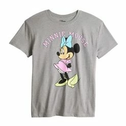 Licensed Character Disney's Minnie Mouse Juniors' Graphic Tee -Licensed Character Shop unnamed file 4330