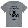 Licensed Character Men's Im Not A Regular Teacher Tee Grey -Licensed Character Shop unnamed file 43306