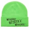 Licensed Character Beetlejuice Neon Green Knit Beanie -Licensed Character Shop unnamed file 4331