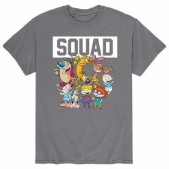 Licensed Character Men's Nick All Stars Squad Tee Grey 2 -Licensed Character Shop unnamed file 43344