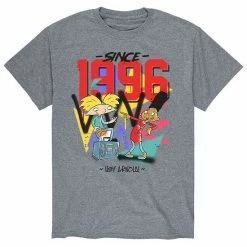 Licensed Character Men's Hey Arnold! Since 96 Tee Grey 2 -Licensed Character Shop unnamed file 43350