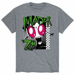 Licensed Character Men's Invader Zim Checked Out Tee Grey 2 -Licensed Character Shop unnamed file 43359