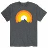 Licensed Character Men's Mountains Sunset Tee Blue -Licensed Character Shop unnamed file 43391