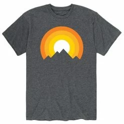 Licensed Character Men's Mountains Sunset Tee Blue