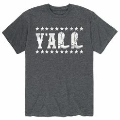 Licensed Character Men's Yall Tee Grey -Licensed Character Shop unnamed file 43411