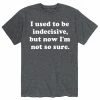 Licensed Character Men's I Used To Be Indecisive Tee Grey -Licensed Character Shop unnamed file 43418