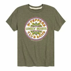 Licensed Character Boys 8-20 The Beatles Lonely Hearts Graphic Tee Green -Licensed Character Shop unnamed file 43429