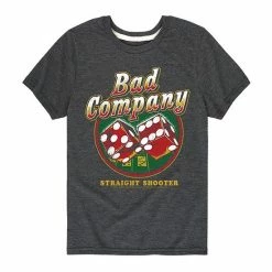 Licensed Character Boys 8-20 Bad Company Dice Logo Tee Gray -Licensed Character Shop unnamed file 43436