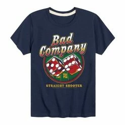 Licensed Character Boys 8-20 Bad Company Dice Logo Tee Gray -Licensed Character Shop unnamed file 43437