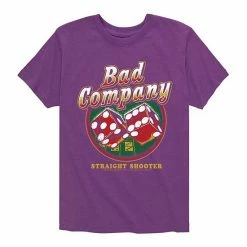 Licensed Character Boys 8-20 Bad Company Dice Logo Tee Gray -Licensed Character Shop unnamed file 43439