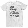 Licensed Character Big & Tall Disney Eat Sleep Disney Repeat Tee -Licensed Character Shop unnamed file 4345