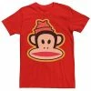 Licensed Character Men's Paul Frank Julius Beanie Head Logo Tee -Licensed Character Shop unnamed file 43479
