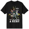 Licensed Character Men's My Hero Academia Anime Tee -Licensed Character Shop unnamed file 4349