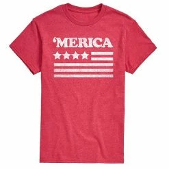 Licensed Character Men's Merica Tee Navy -Licensed Character Shop unnamed file 43496
