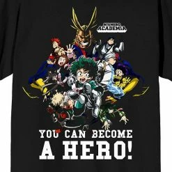 Licensed Character Men's My Hero Academia Anime Tee -Licensed Character Shop unnamed file 4350