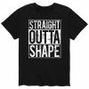 Licensed Character Men's Striaght Outta Shape Tee Blue -Licensed Character Shop unnamed file 43504