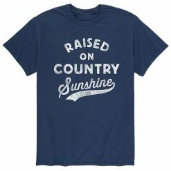 Licensed Character Men's Raised On Country Sunshine Tee Navy -Licensed Character Shop unnamed file 43516