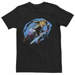 Licensed Character Men's Zelda Link Paint Swipe Portrait Tee