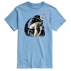 Licensed Character Men's Starry Mushroom Tee Grey -Licensed Character Shop unnamed file 4356