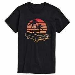 Licensed Character Men's Classic Car And Sunset Tee Red -Licensed Character Shop unnamed file 4359