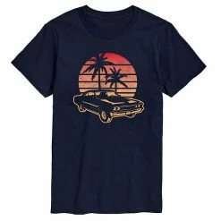 Licensed Character Men's Classic Car And Sunset Tee Red -Licensed Character Shop unnamed file 4360