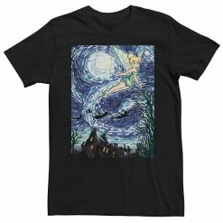 Licensed Character Men's Tinkerbell Starry Night Graphic Tee