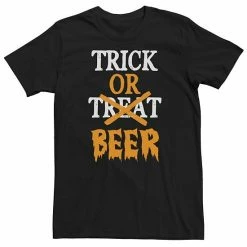 Licensed Character Men's Trick Or Beer Halloween Tee