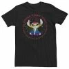 Licensed Character Big & Tall Disney Stitch Ohana Means Family Rainbow Filled Portrait Tee -Licensed Character Shop unnamed file 4394