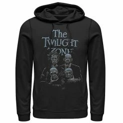 Licensed Character Men's The Twilight Zone Take Off The Masks Swirl Hoodie