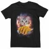 Licensed Character Men's Cat Taco Explosion Tee -Licensed Character Shop unnamed file 43982