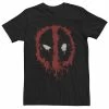 Licensed Character Men's Marvel Deadpool Splatter Icon Tee -Licensed Character Shop unnamed file 43983