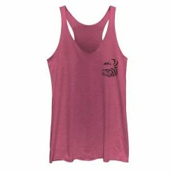 Licensed Character Juniors' Disney Alice In Wonderland Cheshire Cat Tank Raspberry -Licensed Character Shop unnamed file 44045