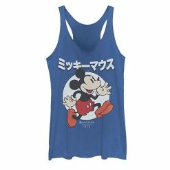 Licensed Character Juniors' Disney Mickey Mouse Kanji Vintage Logo 1928 Tank Indigo 7 Licensed Character Juniors' Disney Mickey Mouse Kanji Vintage Logo 1928 Tank Indigo -Licensed Character Shop unnamed file 44080